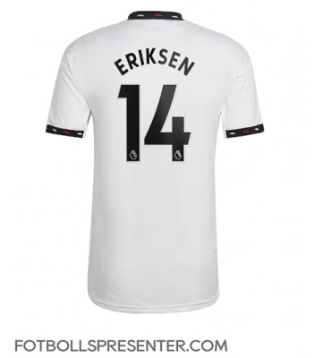 Manchester United Christian Eriksen #14 Borta Matchtröja 2022-23 Kortärmad